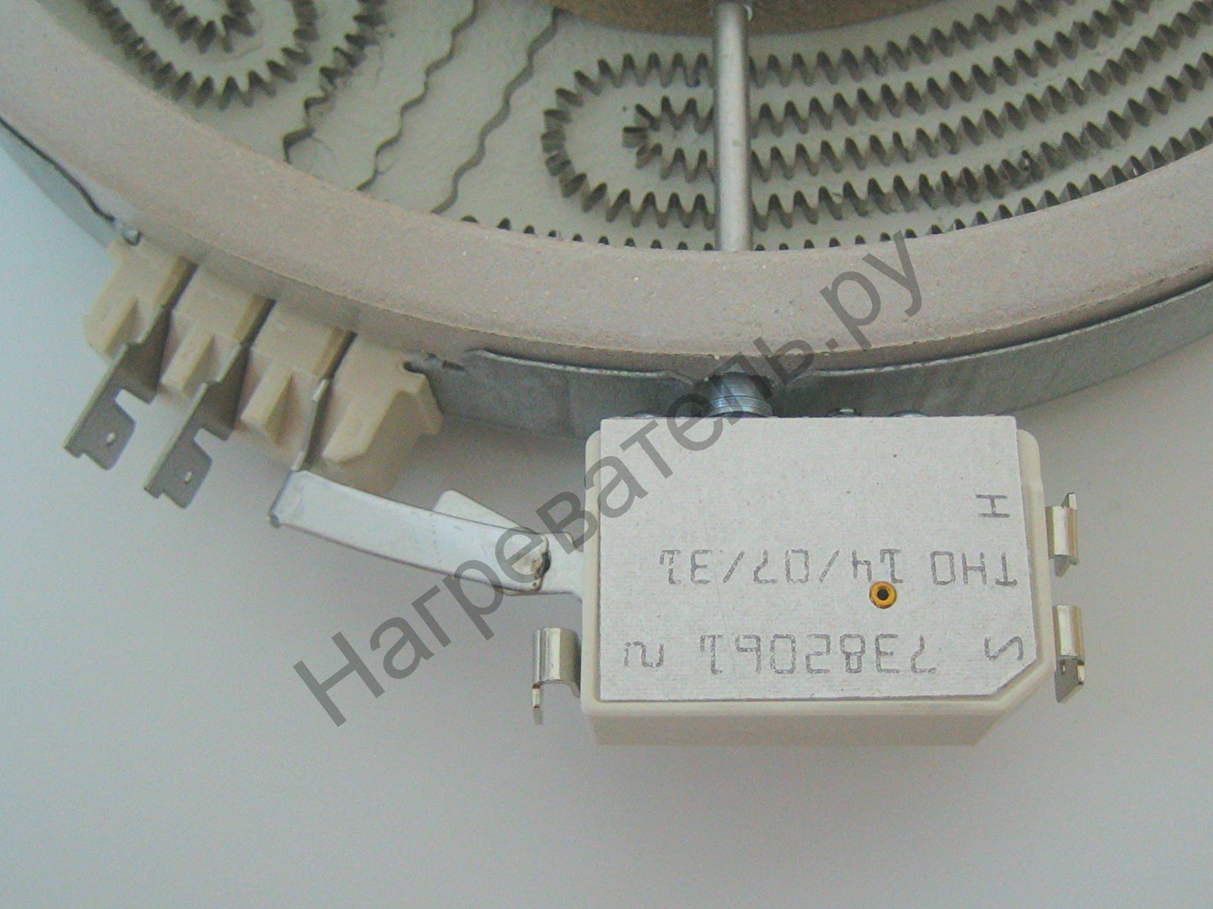 Конфорка стеклокерамическая D230-210 мм   2,1kw-0,7kw 